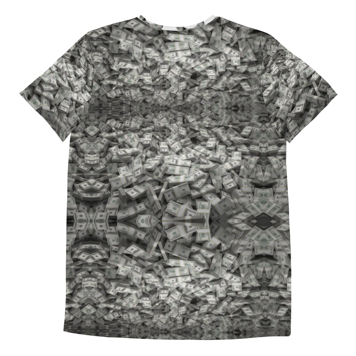 Men's Money K.G. Custom Design Athletic T-shirt