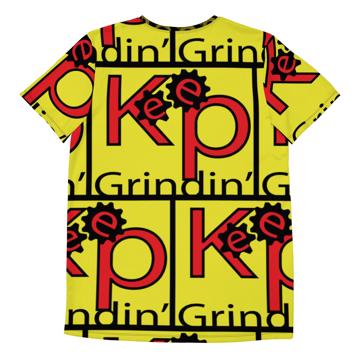 Men's K.G. Custom Design Keep Grindin ALTER EGO Athletic T-shirt