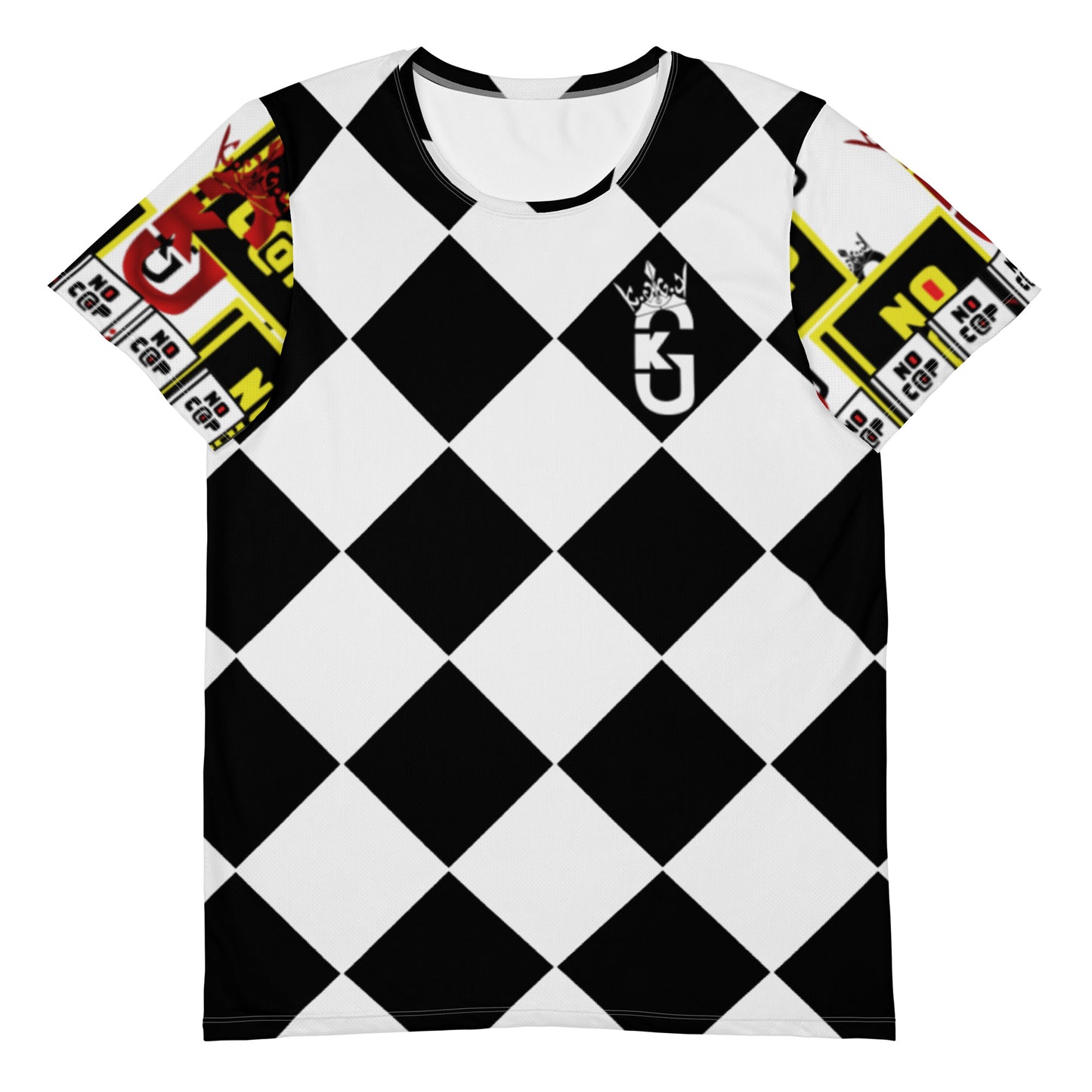 Men's K.G. Custom Design Athletic T-shirt