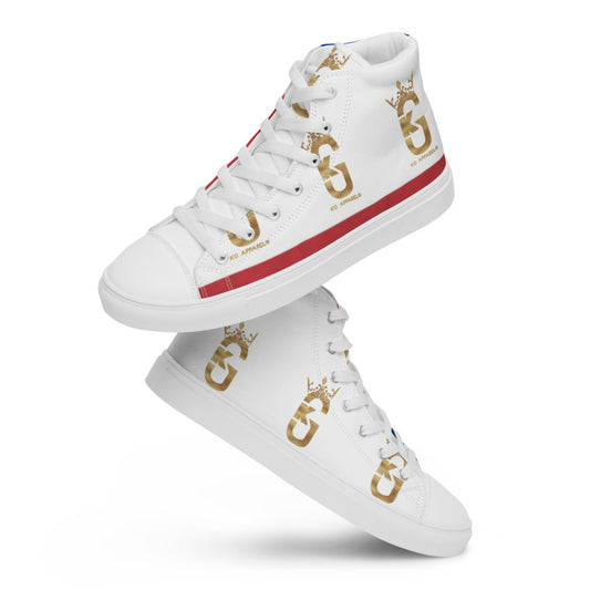 KG Custom Designed high top canvas shoes 2022