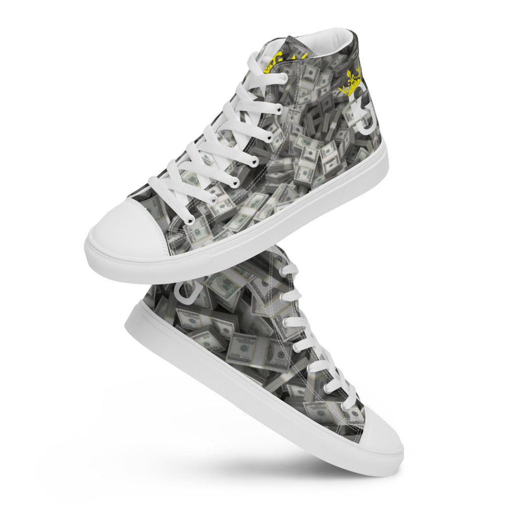 Keep Grinding KG Custom Designed high top canvas shoes 2022