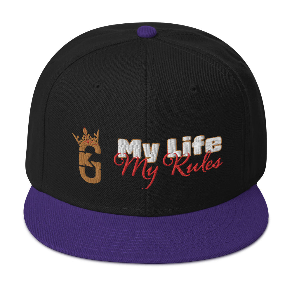 Front men crown KG Snapback Hat