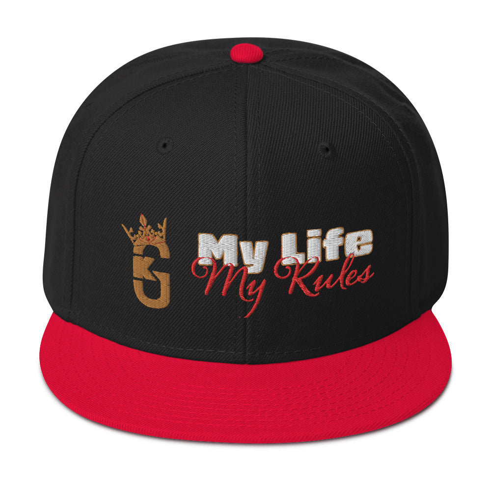 Front men crown KG Snapback Hat